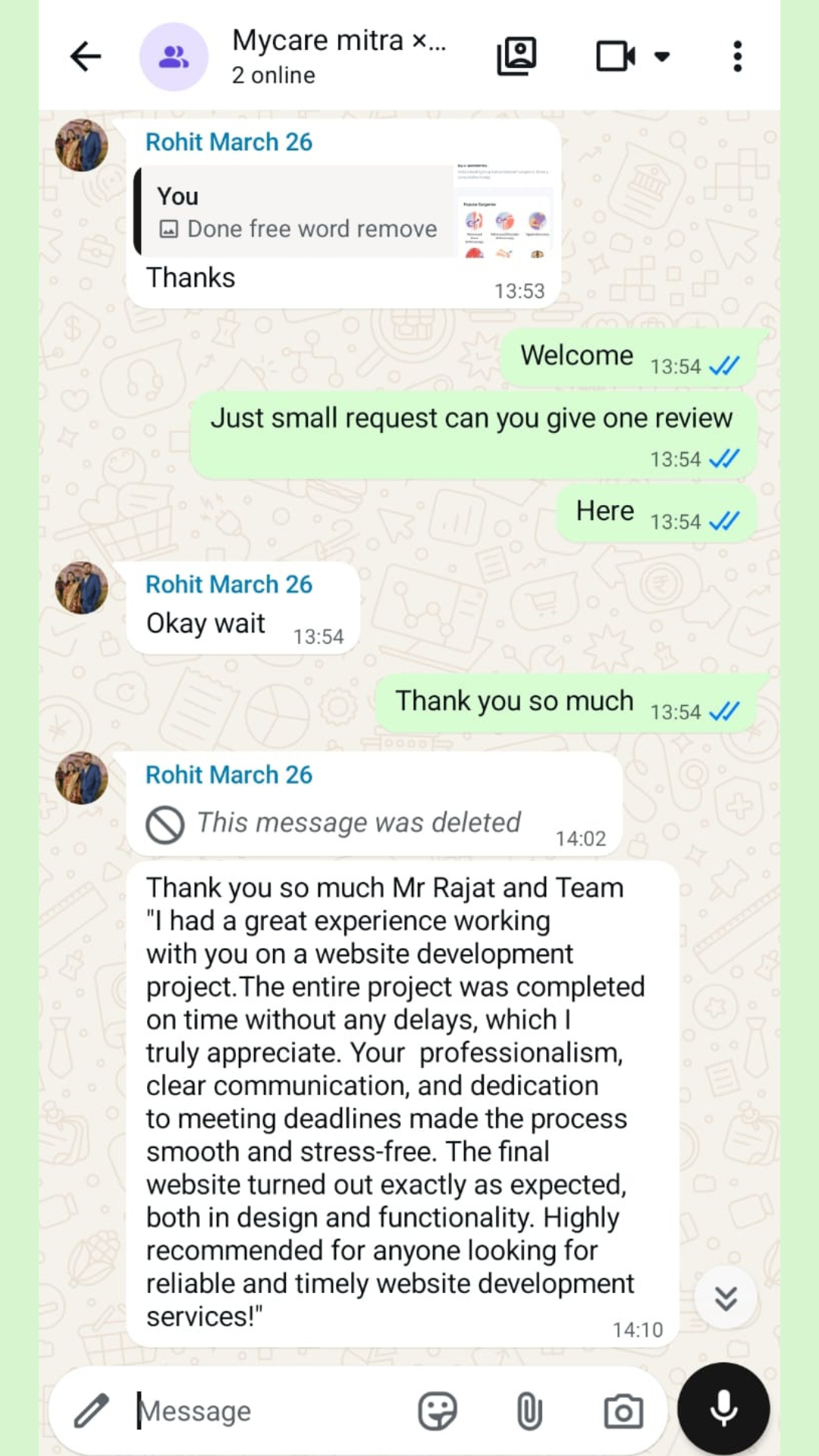 Customer review screenshot 4