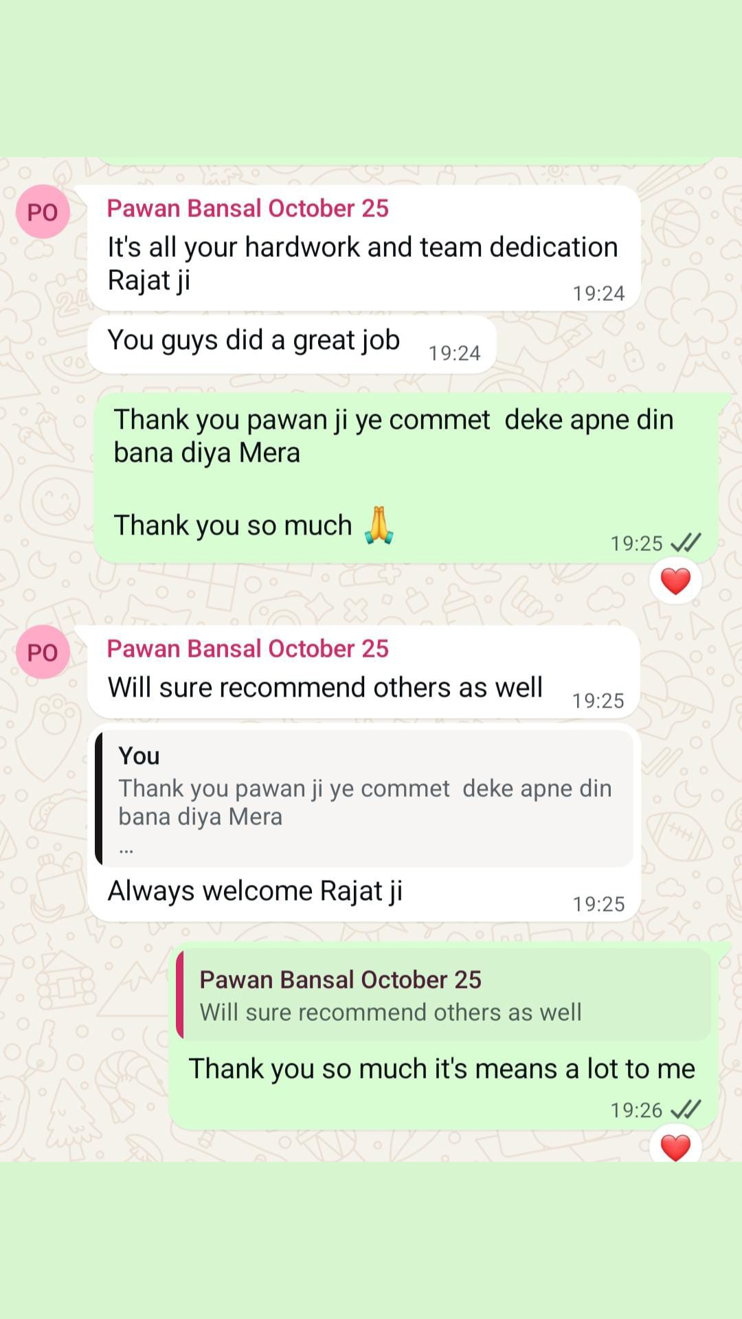 Customer review screenshot 5